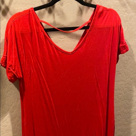 Short sleeve lounge /beach dress high slits - Picture 1 of 3